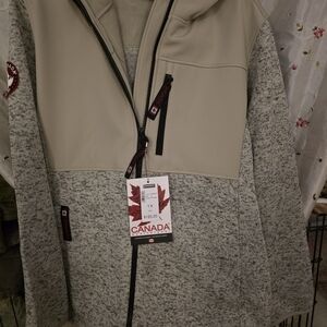 Canada Weathergear Oatmeal and Black Jacket